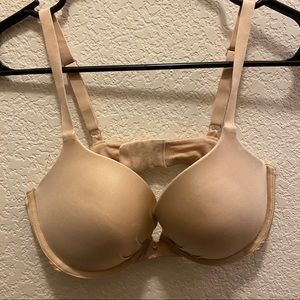 Cream Maidenform bra